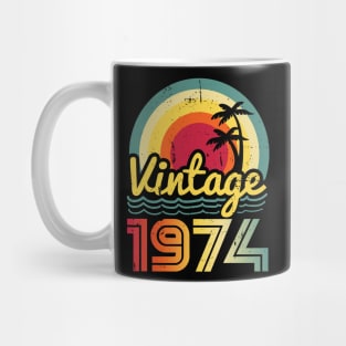 Vintage 1974 Made in 1974 49th birthday 49 years old Gift Mug